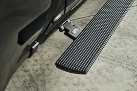 Tn-4500 Body Armor 729419187385 E-power Running Boards Black Alum With Led Lights And Wiring Kit