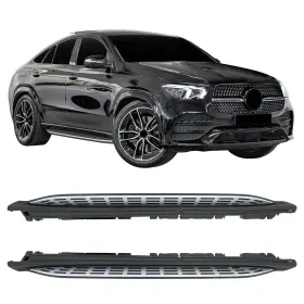 Rbnglecoupe2025 Branded Side Steps Running Boards Fit 2020-2025 Mercedes Gle Coupe C167 Nerf Bar Quality