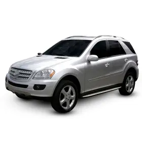 Rbnmlclass0611 Branded Side Steps Fit 2006-2011 Mercedes Benz Ml Class W164 Running Boards High Quality #3