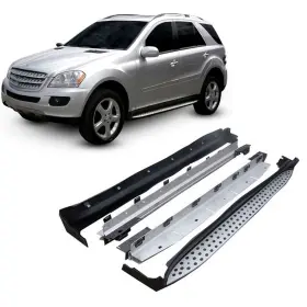 Rbnmlclass0611 Branded Side Steps Fit 2006-2011 Mercedes Benz Ml Class W164 Running Boards High Quality