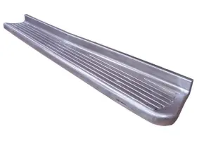 Strb047-rh Brothers Trucks Running Board - Steel Ribbed Right