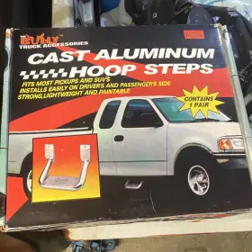 Bully As-100 Nos Billy Cast Aluminum Hoop Steps Truck Suv Side Pair 2003