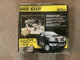 Bully As-500 One Only Polished Stainless Universal Adjustable Side Step