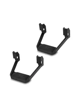 Bbs-5002 Bully Black Powder Coated Aluminum Universal Truck Steps Set Of 2