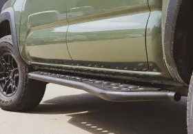 Cr2626 Cali Raised Led For 05-21 Tacoma Step Edition Rock Sliders Kick Out Bed Liner Filler