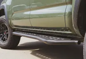 Cr2627 Cali Raised Led For 05-21 Tacoma Step Edition Rock Sliders Kick Out Bed Liner Filler