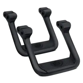 109111 Carr For Ram 1500 2019-2024 Hoop Ii Black Aluminum Steps