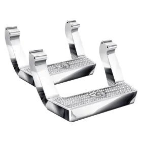 114032 Carr For Ford Econoline 1999-2000 Ld Polished Hoop Steps