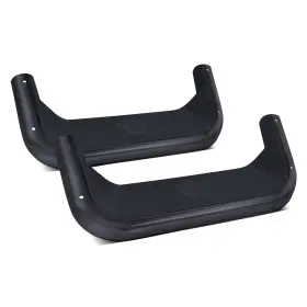 120251 Carr For Ford F-150 1981-1996 Super Hoop Black Aluminum Steps