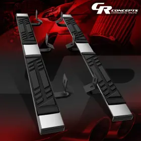 Crc-stepbucs14t1c Charismatic Racing Concepts 6.5 Inch Running Board Step Bar For 2014-2019 Silverado Sierra 1500-3500hd Crew Cab