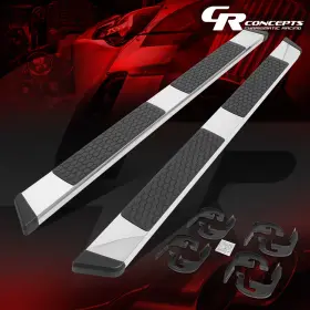 Crc-stepbztl8238ss Charismatic Racing Concepts Open Box 5.5 Inch Flat Step Bar Running Board For 2004-2014 Ford F-150 Ext Cab