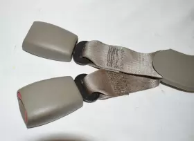 A2a18 Chevrolet 00 01 02 01-02 Sierra Silverado 1500hd 2500hd 3500 Double 2nd Row Seatbelt Tan #2