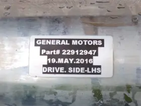 122-02947xl Chevrolet 2018 Silverado 1500 Driver Side Running Board Oem #2