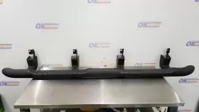 122-10049l Chevrolet 22 Chevy Silverado 2500 Running Board Left Driver Black Tubular Crew Cab