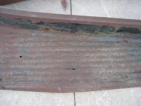 Chevrolet 1937 1938 1.5 1 1/2 Original 1937-38 Big Truck Running Boards Ton Chassis Oem Parts #3