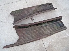 Chevrolet 1937 1938 1.5 1 1/2 Original 1937-38 Big Truck Running Boards Ton Chassis Oem Parts
