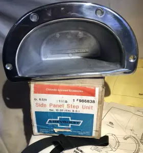986838 Chevrolet Nos Oem Gm Chevy Truck Side Step 1967 1972 Accessory 1968 1969 1970 71