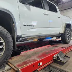 Bxg.9102-s Chevrolet Rock Sliders Door Armor Step Rail For 15-24 Chevy Colorado /gmc Canyon Crew Cab