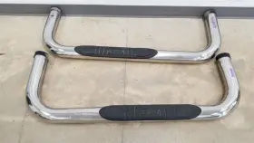 122.gm8289 Chevrolet Truck 89 K5 Blazer Tubular Running Board Set Pair Chrome #2