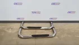 122.gm8289 Chevrolet Truck 89 K5 Blazer Tubular Running Board Set Pair Chrome