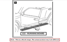 122.gm8c13 Chevrolet Truck Tahoe 2013 Running Board 3958999