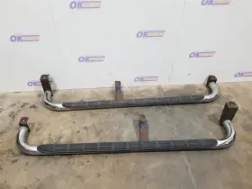 122.gm8m05 Chevrolet Truck 05 2005 Chevy Silverado 1500 Running Board Set Chrome Extended Cab #2