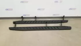 122.gm8m21 Chevrolet Truck 21 Chevy Silverado 1500 Oem Running Board Set Pair Black High Clearance Crew Cab #2