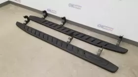122.gm8m21 Chevrolet Truck 21 Chevy Silverado 1500 Oem Running Board Set Pair Black High Clearance Crew Cab #3