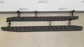 122.gm8m21 Chevrolet Truck 21 Chevy Silverado 1500 Oem Running Board Set Pair Black High Clearance Crew Cab