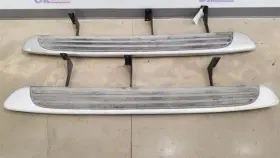 122.gm8s04 Chevrolet Truck 04 Chevy Ssr Fixed Running Board Set Pair Silver #2