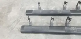 122.gm8x07 Chevrolet Truck 07 Chevy Silverado 1500 New Style Extended Cab Running Board Side Step Set Black #2