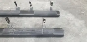 122.gm8x07 Chevrolet Truck 07 Chevy Silverado 1500 New Style Extended Cab Running Board Side Step Set Black #3