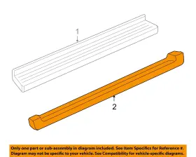 2500-running Chrysler Oem 82206810 Dodge 02-07 Ram Board Step