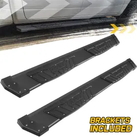 25225k65-blk Comnova Autopart 6.5 Running Board Fit 1999-2016 Ford F-250 Superduty Super/extended Cab Bar Step