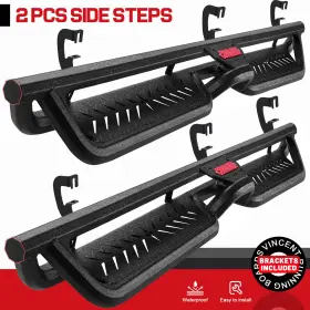 Comnova Bak15455 3-tube Drop Step Fit 07-18 Silverado/sierra 1500 Double Cab Bak Running Boards