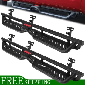 Bak20375 Comnova For 09-18 Dodge Ram 1500 Crew Cab Classic Running Boards Tri-tube Side Protect