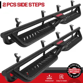 Bak95235 Comnova 3-tube Drop Step Fit 2022-2026 Toyota Tundra Crew Max Bak Truck Running Boards