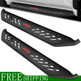 Comnova Bal95595 Nerf Bars Fit 2025-2026 Toyota 4runner Running Board 5.5 Inch Flat Pedal Side Step