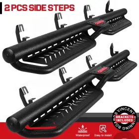 2-stairs Comnova Boq15355 Running Boards For 2015-2026 Colorado/canyon Crew Cab Drop Side Step