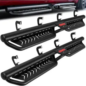 Boq15655 Comnova Fit 07-18 Silverado/sierra 1500 Crew Cab 6 Inch Side Step Running Boards Drop