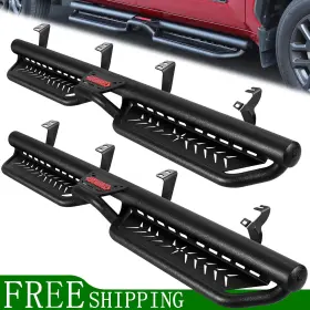 Boq95235 Comnova Running Boards For 2022-2026 Toyota Tundra Crew Max Two Stairs Steps Bars