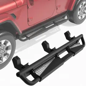 0kut1ulc Cozony Pau 6 Inch Running Boards For 2007-18 Jeep Wrangler Jk 4 Door Drop Side Step Bars Coated
