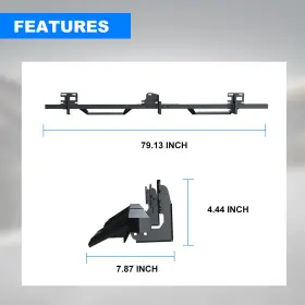 Nrm04c101 Cpw Running Boards Side Steps For 2019-2024 Ram 1500 Crew Cab 4 Door Step #3