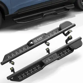 Ss-f168n Crazemotor Running Boards Side Steps Stair Drop Nerf Bar Set For Lincoln Aviator 2020-2026