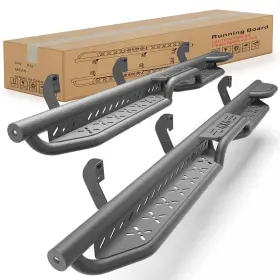 Ss-n1b1 Crazemotor 2x Running Boards For Nissan Frontier 2005-2025 Crew Cab Side Step Nerf Bar Drop