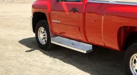 Dz1040 Dee Zee - 6 Inch Brite-tread Silver Running Boards For 09-18 Chevy/gmc New #3
