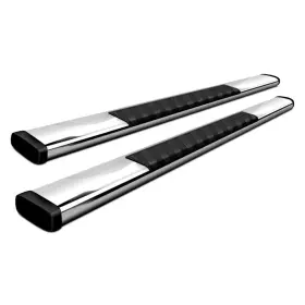 Dz16103-dz16317-bndl Dee Zee 6 Inch Polished Rectangular Nerf Bars