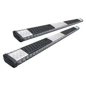 Dz16412-dz16315-bndl Dee Zee For Chevy Silverado 2500 99-14 6 Inch Brite-tread Brite Nerf Bars