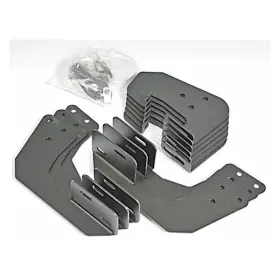 Mlx-dzedz15316-cl360a52 Dee Zee Dee-zee Step Mounting Bracket For Gmc Savana 3500 2009-2016 Rough Black