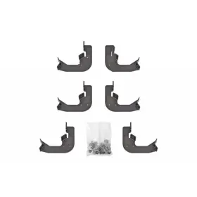 Mlx-dzedz66355-cl360a51 Dee Zee Dee-zee Hex Mounting Bracket Kit For Nissan Titan Xd 2016-2022 Textured Black